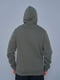 Толстовка кольору хакі з високим коміром на флісі Zip Hoodie Fleece | 6704975 | фото 4