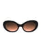 Сонцезахиснi окуляри з оригінальними дужками та логотипом бренду на них | 6706051 | фото 3