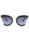 Сонцезахисні окуляри в оригінальній оправі в комплекті з брендованим футляром та серветкою | 6706369 | фото 2