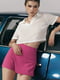 Асимметричная юбка-шорты розовая | 6706551 | фото 5