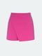 Асиметрична спідниця-шорти рожева | 6706551 | фото 3