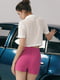 Асимметричная юбка-шорты розовая | 6706551 | фото 4