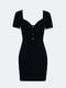 Платье в деловом стиле черного цвета | 6706553 | фото 8