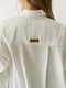 Базова біла сорочка вільного крою | 6706567 | фото 6
