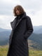 Черная двухсторонняя куртка-пальто | 6706604 | фото 2