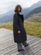 Черная двухсторонняя куртка-пальто | 6706604 | фото 7