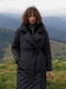 Черная двухсторонняя куртка-пальто | 6706604 | фото 9