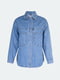 Джинсова блакитна сорочка | 6706430 | фото 8