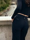 Чорні штани-карго з розрізами | 6706461 | фото 11