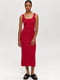 Червона в'язана сукня | 6706478 | фото 5