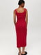Червона в'язана сукня | 6706478 | фото 6