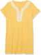 Платье-футболка желтое | 6706776 | фото 2