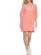 Платье А-силуэта розовое с декором | 6706782 | фото 4