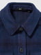 Куртка-рубашка синяя | 6706882 | фото 4