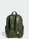 Рюкзак зеленый в принт | 6707167 | фото 2