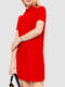 Короткое красное платье с воротником | 6707612 | фото 3