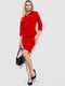 Классическое красное платье на пуговицах спереди | 6707632 | фото 2