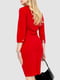 Класичне червоне плаття на ґудзиках спереду | 6707632 | фото 4