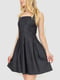 Платье с открытыми плечами черное | 6707658 | фото 3