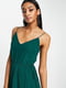 Сукня зелена на тонких бретелях | 6509231 | фото 4