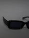 Сонцезахисні  окуляри чорного кольору | 6707230 | фото 3