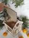 Коробка для новорічних подарунків "Казковий будиночок". Коробка будиночок | 6708335 | фото 6