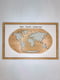 Карта світу. Об'ємна карта світу в рамці | 6708375 | фото 2