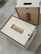Велика дерев'яна коробка з ручками. Коробка з логотипом на замовлення 40/25/30см | 6708392 | фото 2