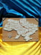 Дерев'яна мапа України з назвами міст | 6708514 | фото 2