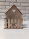 Кашпо з дерева у вигляді будиночку для флористичних композицій "Sweet home" | 6708528 | фото 2