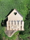 Кашпо з дерева у вигляді будиночку для флористичних композицій "Sweet home" | 6708528 | фото 5