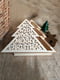 Коробка з фанери у формі ялинки 24 см. Декор Merry Christmas | 6708565 | фото 2