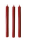 Свічка столова Brandedby Нідерланди 248мм, колір червоного вина | 6708617