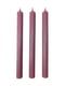 Свічка столова Brandedby Нідерланди 240мм, колір Античний Рожевий | 6708618 | фото 2
