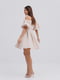 Сукня А-силуету кремового кольору | 6708639 | фото 5