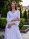 Длинное белое платье с кружевом | 6506307 | фото 2