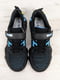 Текстильні чорні кросівки зі вставками | 6708877 | фото 8