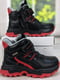 Ботинки красно-черные демисезонные | 6708880