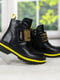 Ботинки желто-черные на яркой подошве | 6708889 | фото 7
