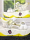 Босоніжки біло-жовті на платформі | 6709150 | фото 2