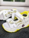 Босоніжки біло-жовті на платформі | 6709150 | фото 5