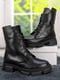 Ботинки черные кожаные | 6709264 | фото 4