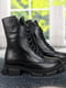 Ботинки черные кожаные | 6709264 | фото 5