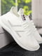 Текстильні легкі кросівки білі | 6709719 | фото 4