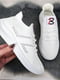 Текстильні легкі кросівки білі | 6709719 | фото 7