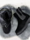 Ботинки черные на меху | 6710041 | фото 7