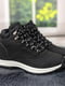 Ботинки черные спортивного стиля | 6710103 | фото 5