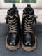 Ботинки черные зимние | 6710393 | фото 6
