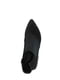 Чорні асиметричні черевики з широкою резинкою | 6710713 | фото 5