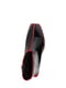 Чорні лаковані черевики, оздоблені червоною окантовкою | 6710718 | фото 5